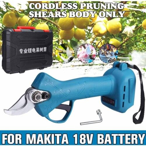 Cordless Electric Pruning Shears Branch Cutter Without Battery Garden Fruit Tree Pruning Tool for Makita 18V Battery