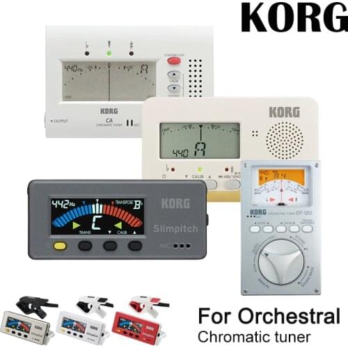 KORG CA2 CA50 Large Display Auto Chromatic Tuner Guitar/Bass/Saxophone/ Violin/ Flute Tuner Universal Tuner