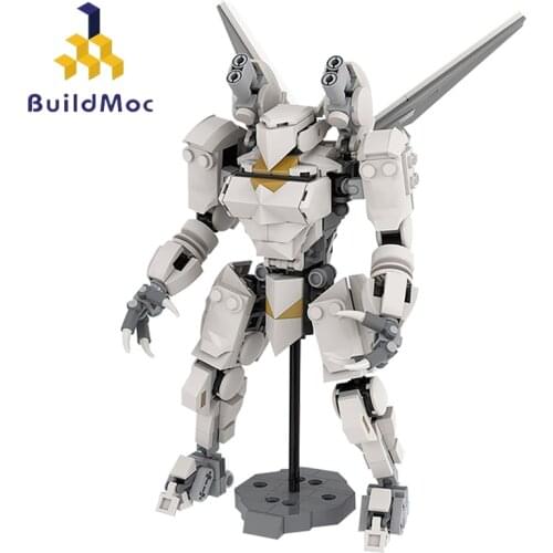 Buildmoc City Space Future Knights Ninja Mecha ENGEL-01 MK-II Robot Technical Model Building Blocks Decoration Toys MOC-35284