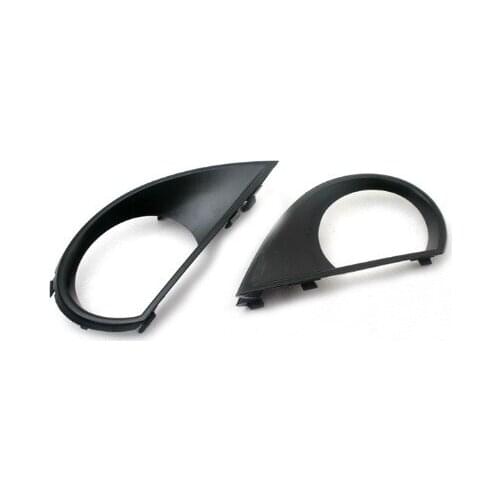 Black Front Fog Light Cover Trim For Audi Q7