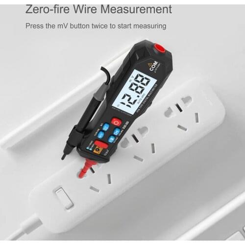 Pen Type Digital Multimeter 6000 Counts NCV Multi Tester Measuring DC/AC Voltage Resistance Continuity Zero/Live Wire Test