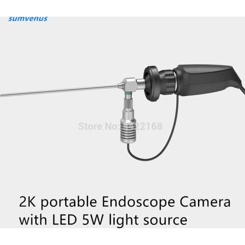 HD 2K handheld portable MINI Medical Surgery Endoscope Video Camera with LED 5W light source