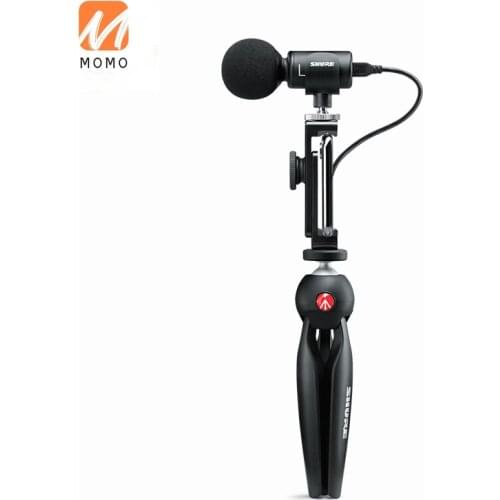Shure Mv88 Camera Kit Capacitance MIC Mobile Live Streaming Handheld Vlog Microphone with Bracket