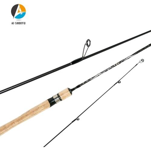 Protable Spinning Fishing Rod 2 Sections UL Power Lure Rod Lure Wt:2-10g Casting Rod Canne Spinnng Leurre Pole Travel Tackle