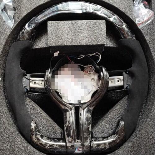 Forge Carbon Fiber M LED Performance Steering Wheel compatible for F20 F22,F23 & F45 F30