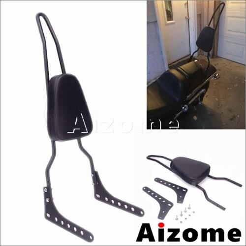 Detachable Motorcycle Sissy Bar Back Rest Passenger Backrest For Harley Softail Heritage Classic Deluxe Slim Street Bob 18-2020