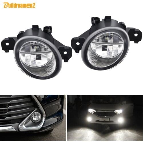 LED Fog Light For Renault Clio Laguna Modus VelSatis Espace Koleos Thalia Symbol Car Front Bumper Fog Lamp DRL 30W 3000LM 12V