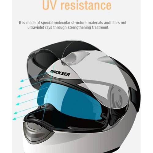 Universal PET Rainproof Anti-fog Motorcycle Riding Helmet Shield Visor Film 235mm x 80mm Motorcycle Accessories