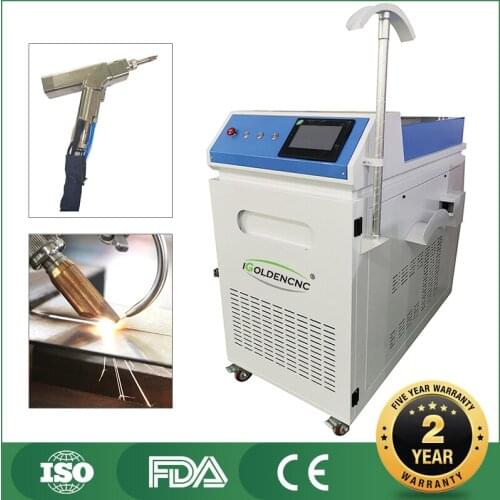 High accuracy 1000w 1500w 2kw handheld fiber continuous laser welding machine for metal steel