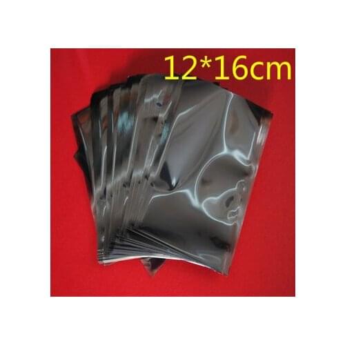 200Pcs/Lot 9*18CM Open Top Anti Static Shielding Plastic Package Bags ESD Anti-Static Packing Bag Antistatic Storage Bags