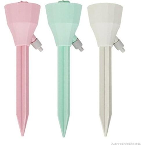 3Pcs Automatic Drip Plant Waterer Self Watering Spikes Devices Durable Gardening Tool Sets Adjustable Irrigation System Dropship