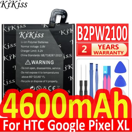 High Capacity Battery 4600mAh For HTC Google Pixel XL / Nexus M1 Mobile Phone Li-ion Polymer Battery Big Power B2PW2100