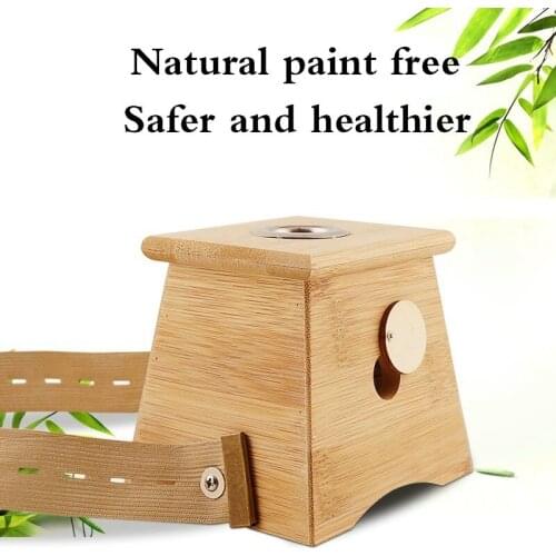 Moxibustion Box Bamboo Moxa Roll Stick Holder Case Massager Body Device Tool Treatment Therapy For Arm Leg Abdomen Massage
