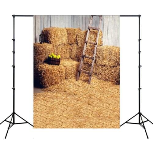 Autumn Farm Barn Warehouse Hay Thanksgiving Backdrop Newborn Baby Photography Background For Photo Studio Photophone