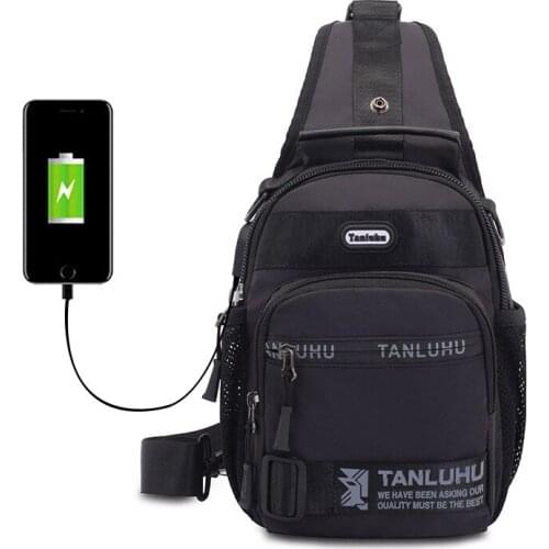 Men Shoulder Bags 2021 High-quality Waist Packs Sling Bag Daily Crossbody Sport Shoulder Handbag Nylon Messenger Bag