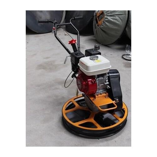 New Arrival 60 Type Gasoline Edger Edging Machine Walk Behind Concrete Trowel Machine Troweling Machine 600mm Working Diameter