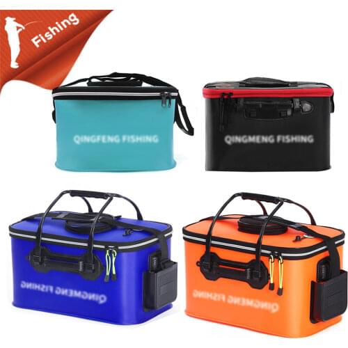 Eva Portable Fish Bag Vouwen Dikker Live Fish Box Campsite Fishbox Opbergtas