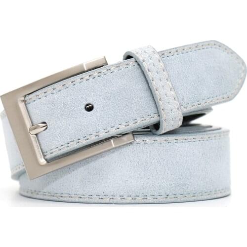 New Style Fashion Brand Genuine Leather Belt For Jeans Leather Belt Men Mens Belts Luxury Suede Belt Straps
