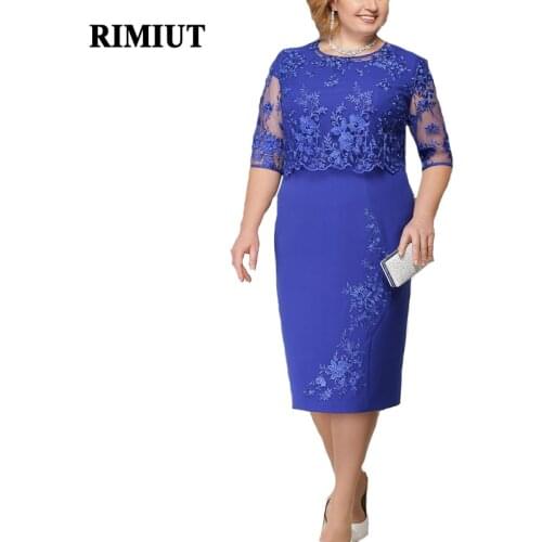 Rimiut Blue Summer Dresses