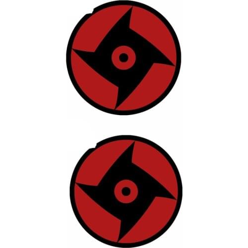 Ninja Mangekyou Sharingan KK Vinyl Cover Waterproof PVC Car Stickers Occlusion Scratch Custom Printing Window Decal