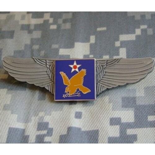 Second Air Force 2nd AF USAF Military Pilot Wing Badge Insignia Metal Pin WW2 Military Store