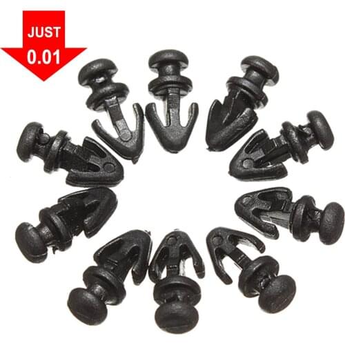 10pcs Door Gasket Sill Sealing Trim Fastener Clip Lower For Ford /Mondeo MK2 MK3 MK4