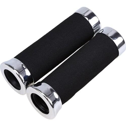1Pair Vintage Motocross Motorcycle Non-Slip Handlebar Grip Brake Cover Motorbike Handle Cover Universal For Honda Hornet 600