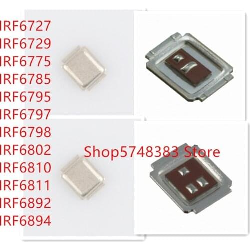 10PCS/LOT IRF6727 IRF6729 IRF6775 IRF6785 IRF6795 IRF6797 IRF6798 IRF6802 IRF6810 IRF6811 IRF6892 IRF6894 MOSFET