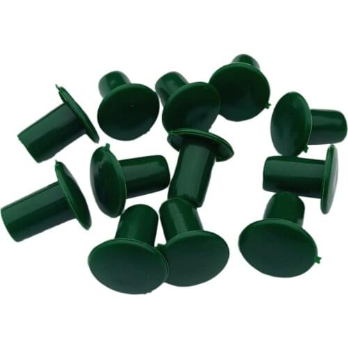 12pcs Durable Plastic Cane End Caps Garden Cane Caps Safety Cane End Caps fit for bamboo canes Garden Supplies