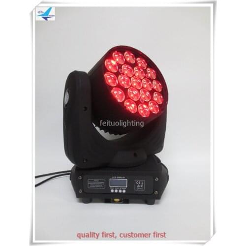 6/lot)dmx moving head zoom 19x10w rgbw lyre wash led zoom 4 in 1 beam wash led moving head light