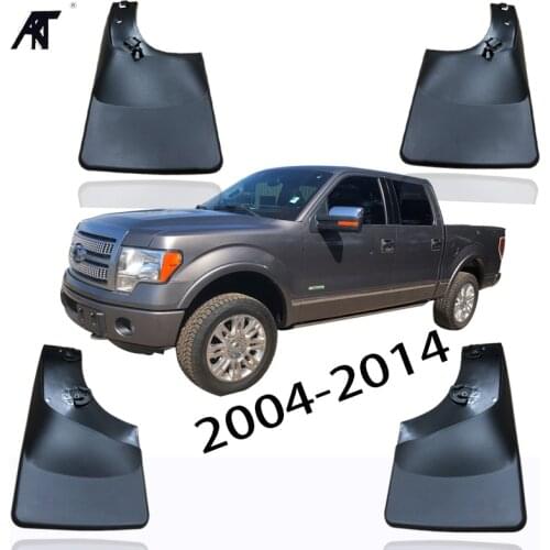 Mud Flaps For Ford RAPTOR F150 F-150 2004-2014 Splash Guards Mud Guards Fender with Screws Mudguard