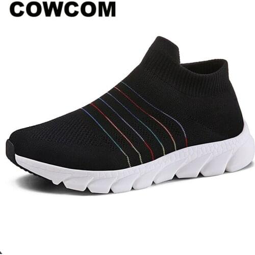 COWCOM 2021 Women Mens Casual Shoes Ladies Shoes Casual Light And Comfortable Loafers Wild Casual Shoes LCH