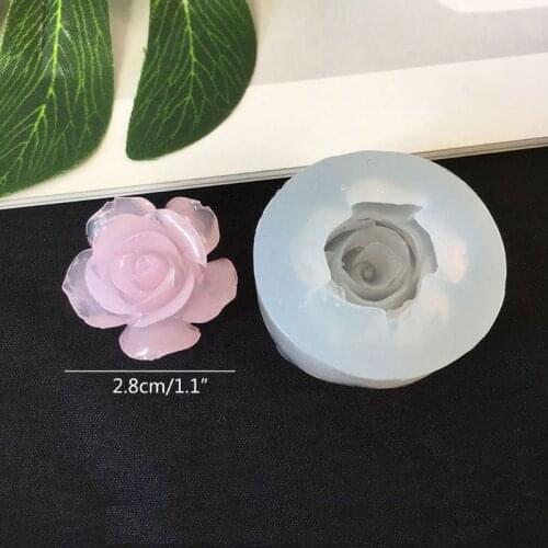 DIY Flower Silicone Molds Resin Camellia Peony Daisy Lotus Flower Jewlery Making