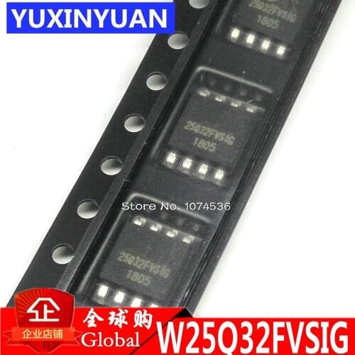 1pcs W25Q32FVSSIG instead of W25Q32BVSSIG IC SPI FLASH 32MBIT 8SOIC 25Q32 W25Q32 W25Q32FVSIG W25Q32BVSIG IN STOCK