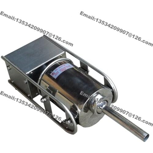 Good Stainless Steel 2L 3L Horizontal Hand Home Meat Sausage Making Machine Sausage Stuffer Filler Funnel Sausage Salami Maker