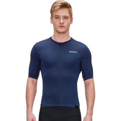 DONEN summer new cycling jersey short-sleeved quick-drying shirt mens bicycle mountain bike equipment clothing