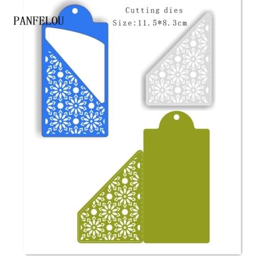 PANFELOU blank-holder 11.5x8.3 Scrapbooking DIY Halloween Embossing mould card paper die stencils punch Metal cut dies cutting