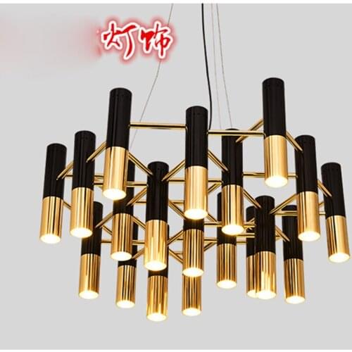 Nordic post-modern bar cafe office villa living room bedroom shop art chandelier creative lighting fixture led lamps for bedroom