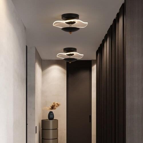 Modern Led Aisle Light Ceiling Lamp Cloakroom Corridor Balcony Foyer Ceiling Lights Acrylic Decoration Home Lustering Luminaire