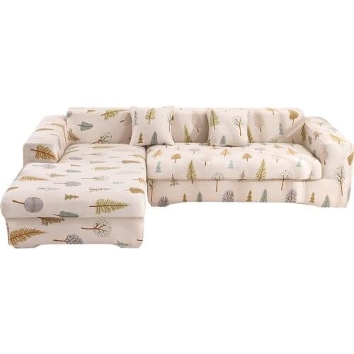 TONGDI Printing Elastic Sofa Cover Soft Elegant Modern Stretch Luxury Decor Slipcover Couch For Home Parlour Living Room Bedroom