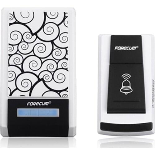 Waterproof Home Smart Wireless Doorbell with Receiver Door Bell 36 Chimes Tunes 100m Range Doorbell Remote Control