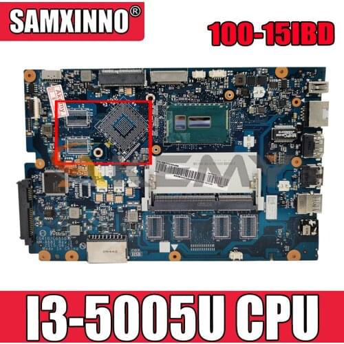 Akemy CG410/CG510 NM-A681 Motherboard For Lenovo 100-15IBD B50-50 Laptop Motherboard CPU I3 5005U DDR3 100% Test