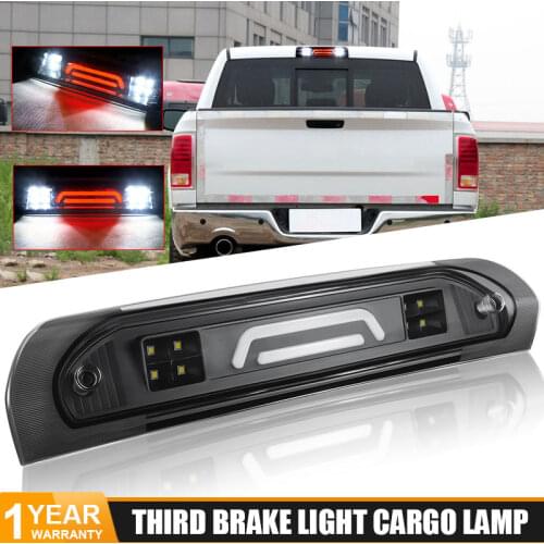 Car LED Third Brake Cargo Light Stop Lamp Rear additional lights for 2002-2008 Dodge Ram 1500 for 2003-2009 Dodge Ram 2500 3500