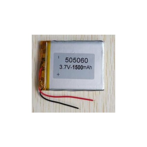 Free ship 505060 lithium polymer battery 3.7V 1500mah li-ion rechargeable battery li-po battery