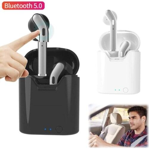 Earphones Wireless Mini In-ear Touch Control Headset Game Sport Drive Twins Earbuds with Mic for iPhone Android