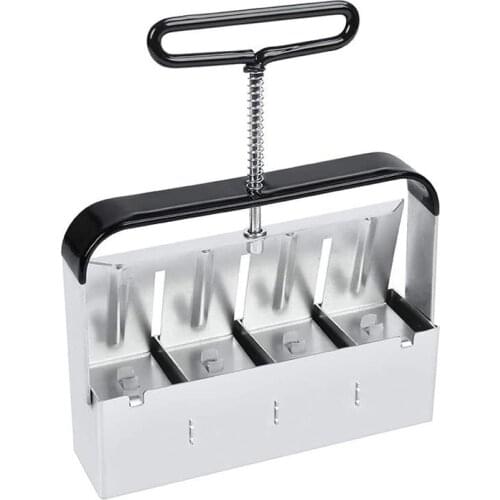 New Manual Four Soil Blockers with Comfortable Handles to Create Soil Blocks for Seeds, Cutting, and Greenhouses