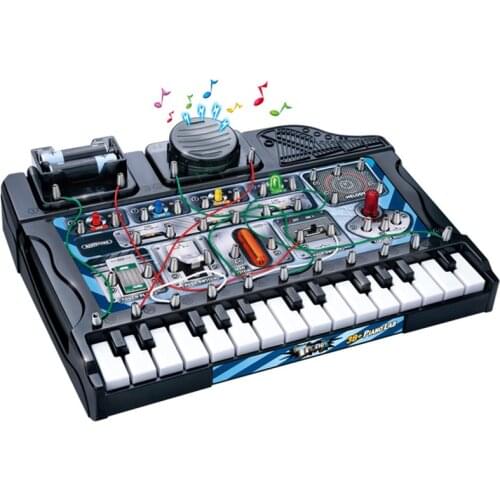 Electronic organ Toy Science Education Toy, Creative Physics Experiment Technology Learning Toys for Children BLDZQ