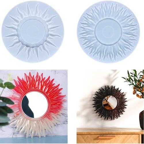 Epoxy Mold Resin Apollo Mirror Silicone Mold Candle Handmade Soap Creative Home Decoration Decoration