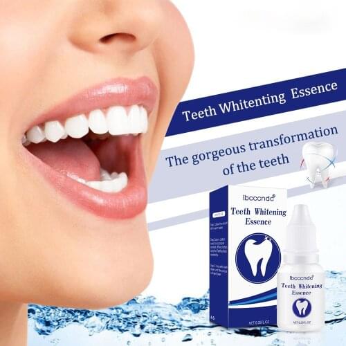 Lucky-Beauty Teeth Whitening Essence Oral Hygiene Cleaning Serum Remove Plaque Stains Tooth Bleaching Liquid Dental Oral Care