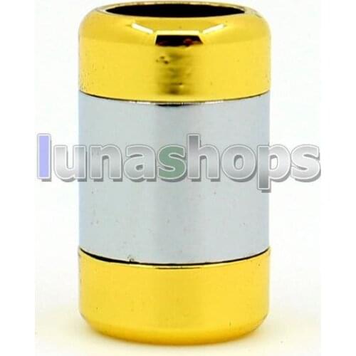 LN006414 Y-Series Full Metal Barrel Splitter Male Custom DIY Adapter Plugs For DIY 8 16 core Earphone Headophone Cable